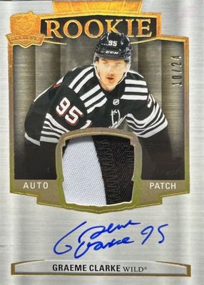 2024 Upper Deck The Cup #125 Rookie Patch Auto - Gold Foil /24