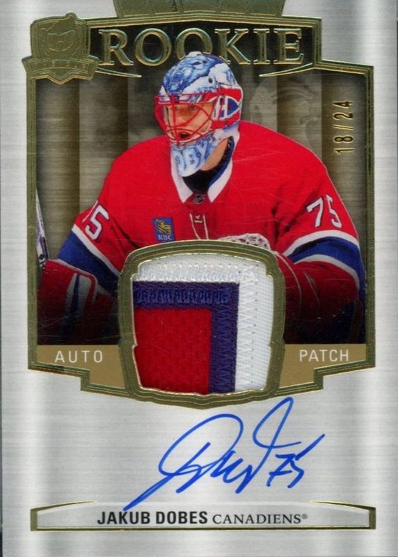 2024 Upper Deck The Cup #154 Rookie Patch Auto - Gold Foil /24