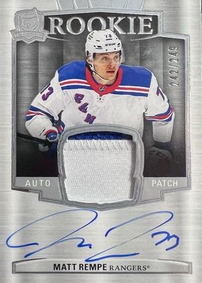2024 Upper Deck The Cup #113 Rookie Patch Auto (/249)