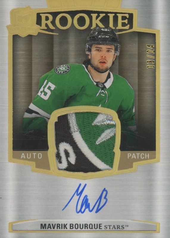 2024 Upper Deck The Cup #132 Rookie Patch Auto - Gold Foil /24