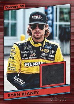 2019 Donruss NASCAR #86-RB 1986 Retro Relics - Red /225