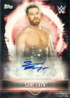 2019 Topps WWE Road to Wrestlemania #A-SZ Autographs