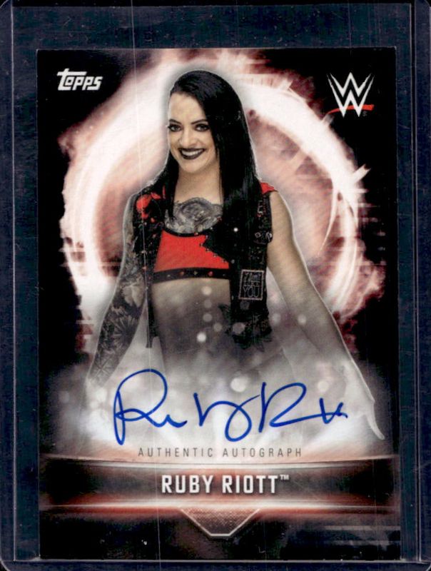 2019 Topps WWE Road to Wrestlemania #A-RTT Autographs