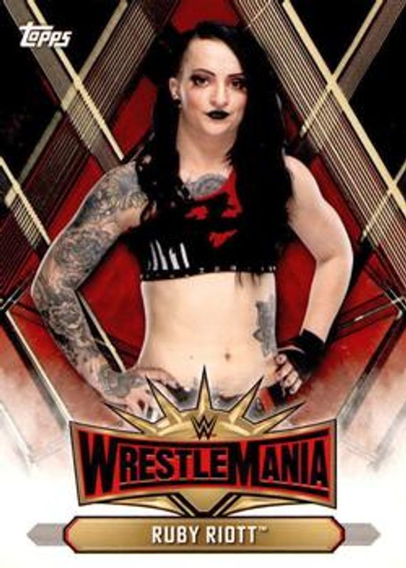 2019 Topps WWE Road to Wrestlemania #WM-49 Wrestlemania 35 Roster