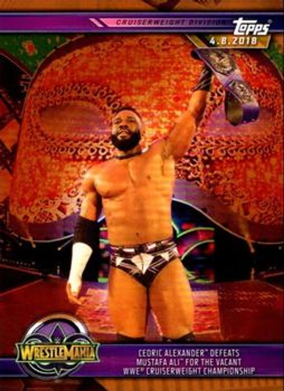 2019 Topps WWE Road to Wrestlemania #54 Bronze