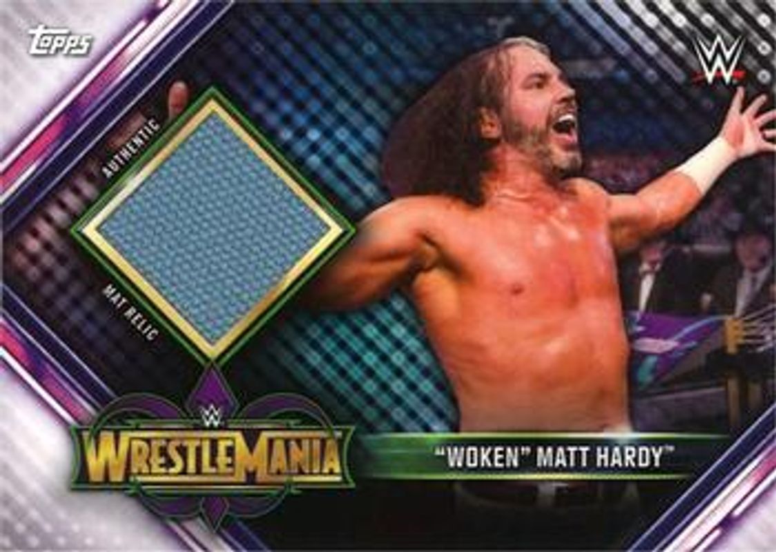 2019 Topps WWE Road to Wrestlemania #MR-MH Mat Relics