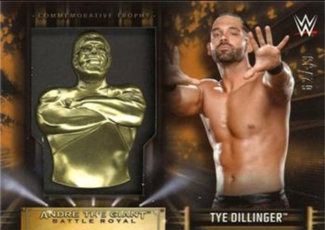 2019 Topps WWE Road to Wrestlemania #BR-TD Commemorative Andre the Giant Battle Royal Trophy - Bronze /99