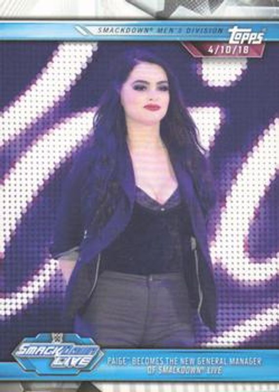 2019 Topps WWE Road to Wrestlemania #U-13 Update