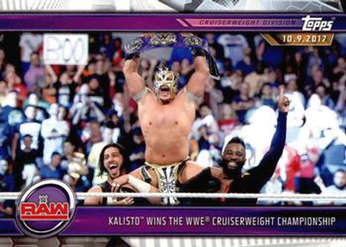 2019 Topps WWE Road to Wrestlemania #42 Base