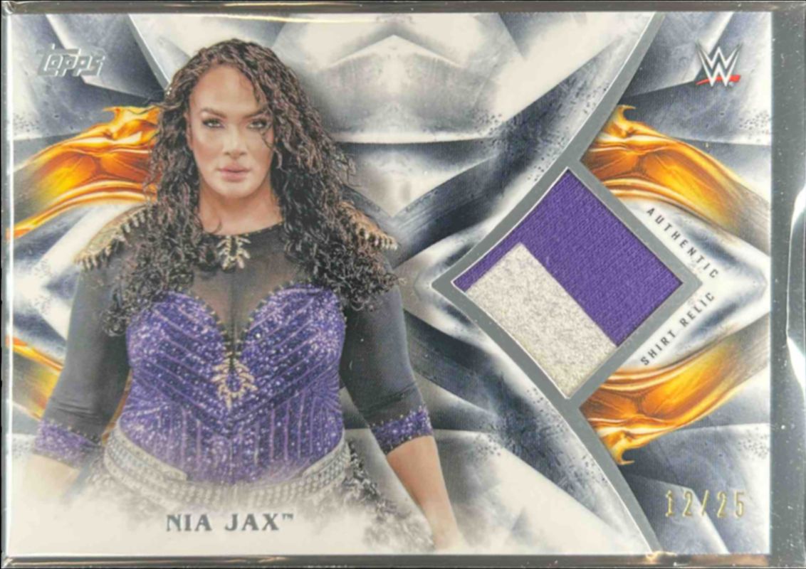 2019 Topps WWE Undisputed #UR-NJ Undisputed Relic - Blue /25