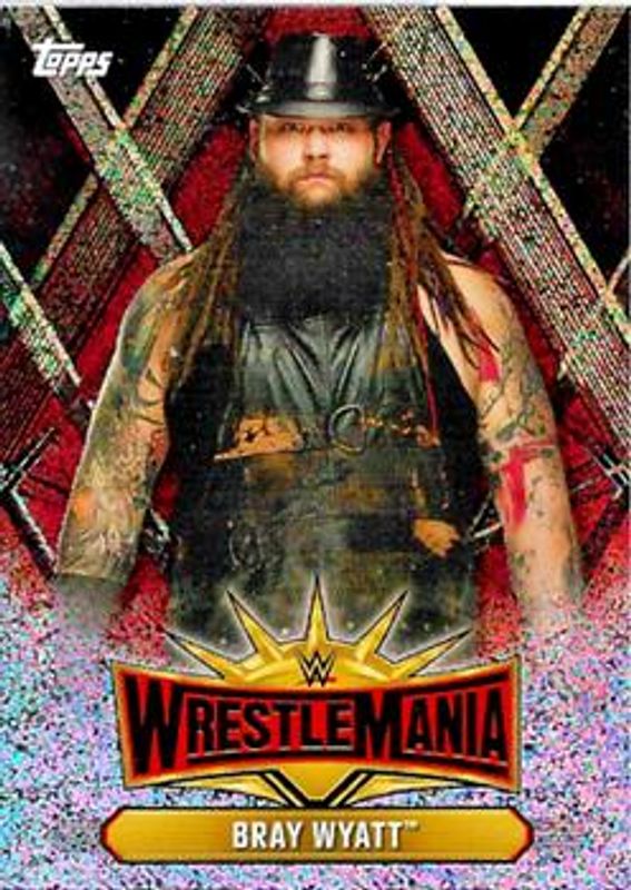 2019 Topps WWE Road to Wrestlemania #WM-40 Wrestlemania 35 Roster Foil