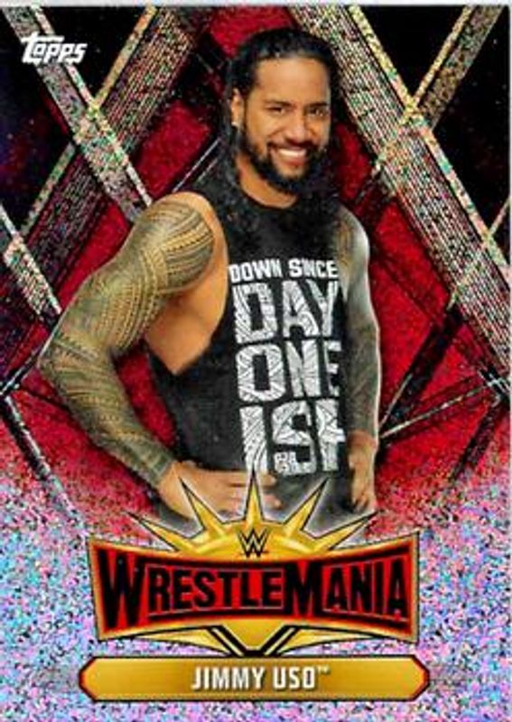 2019 Topps WWE Road to Wrestlemania #WM-33 Wrestlemania 35 Roster Foil