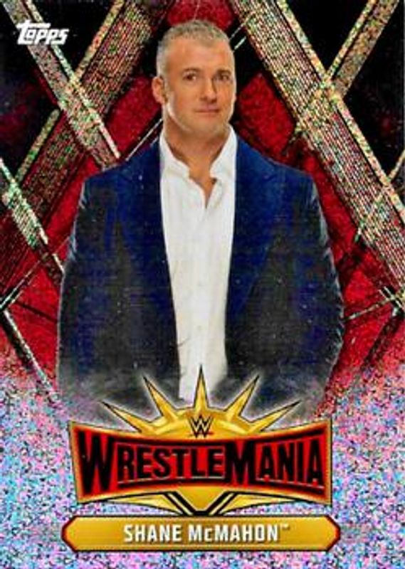 2019 Topps WWE Road to Wrestlemania #WM-16 Wrestlemania 35 Roster Foil