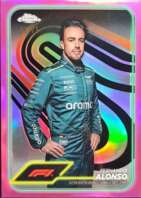 Fernando Alonso 2005 Futera Grand Prix #1 Base Price Guide
