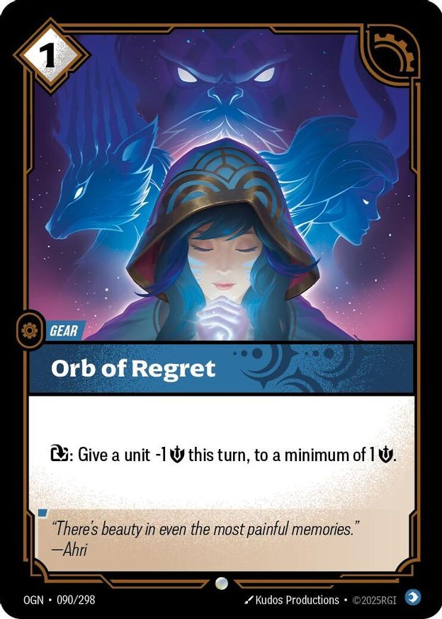 Orb of Regret Riftbound Cards Price Guide - Sports Card Investor
