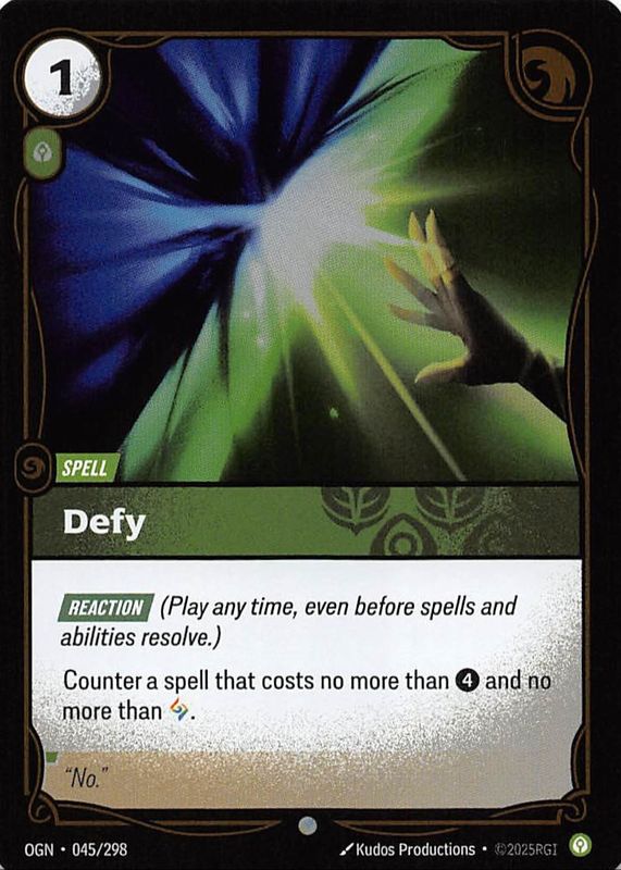 2025 Origins #045/298 Foil