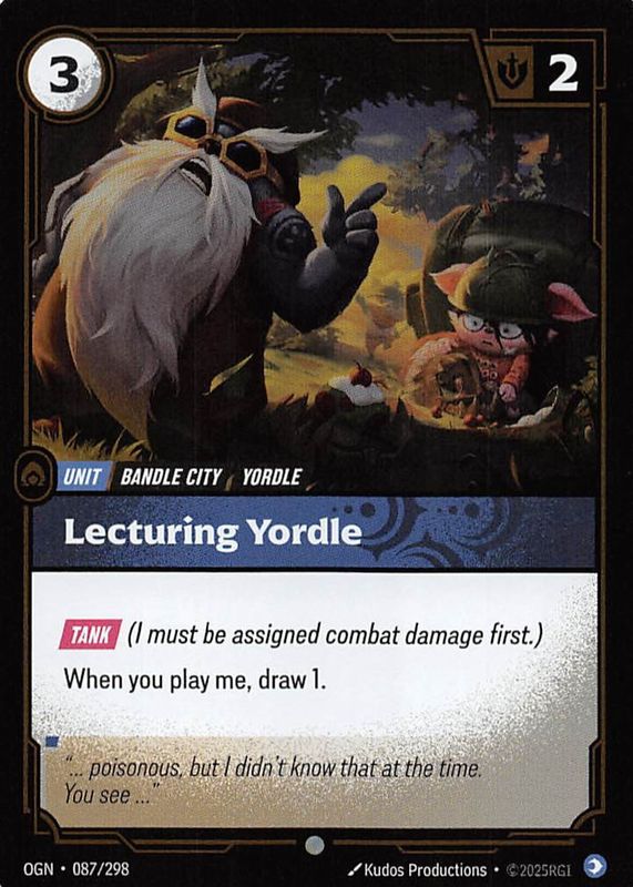 2025 Origins #087/298 Foil