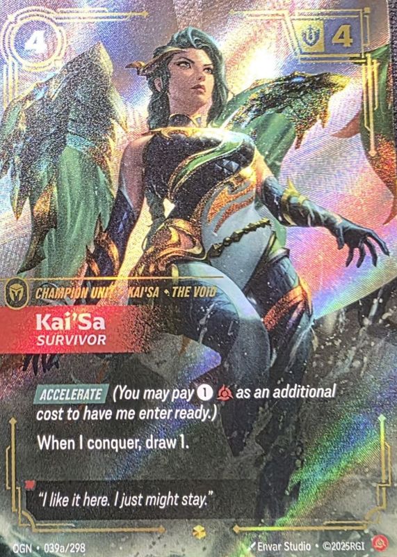 2025 Origins #039a/298 Showcase (Alternate Art)