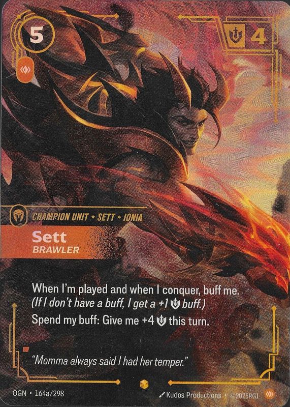 2025 Origins #164a/298 Showcase (Alternate Art)