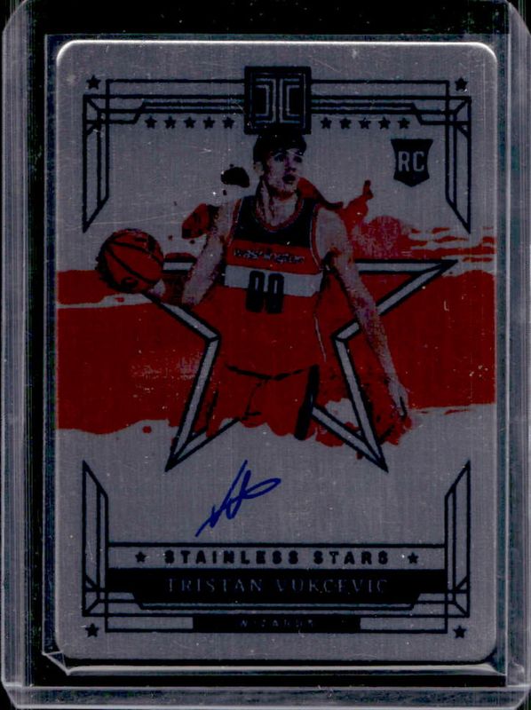 Tristan Vukcevic 2023 Impeccable #SSA-TUK Stainless Stars