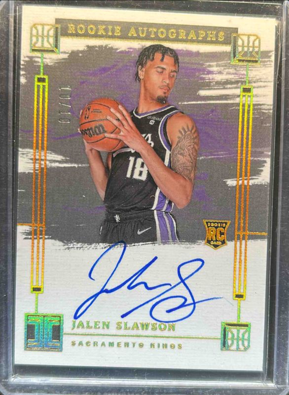 2023 Impeccable #RA-SLA Rookie Autographs - Holo Gold /10
