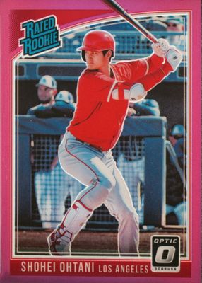 2018 Optic #56 Rated Rookie - Purple (Batting)