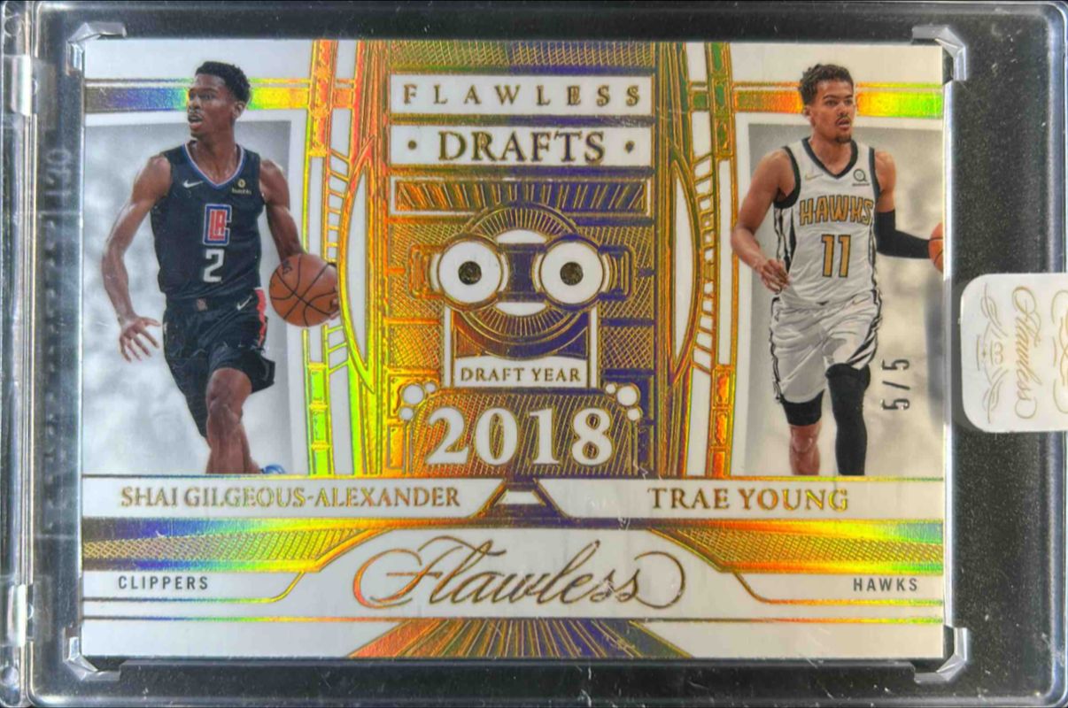 Shai Gilgeous-Alexander / Trae Young Basketball Cards Price Guide ...