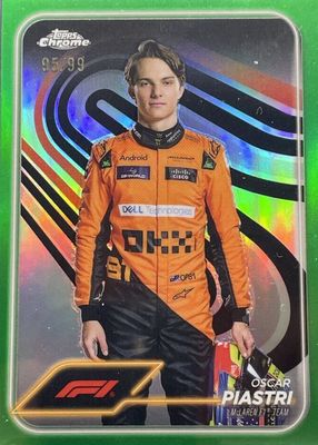 2024 Topps Chrome Formula 1 #8 Green Refractor /99
