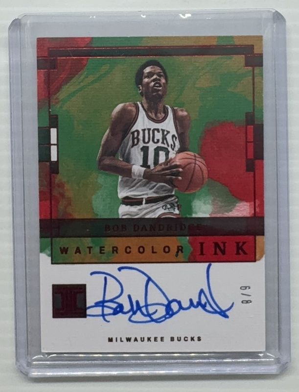 2023 Impeccable #WCS-BOB Watercolor Signatures - International Red /8