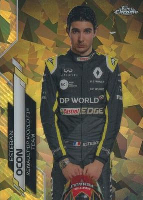 Esteban Ocon 2020 Topps Chrome Formula 1 #183 F1 Racers