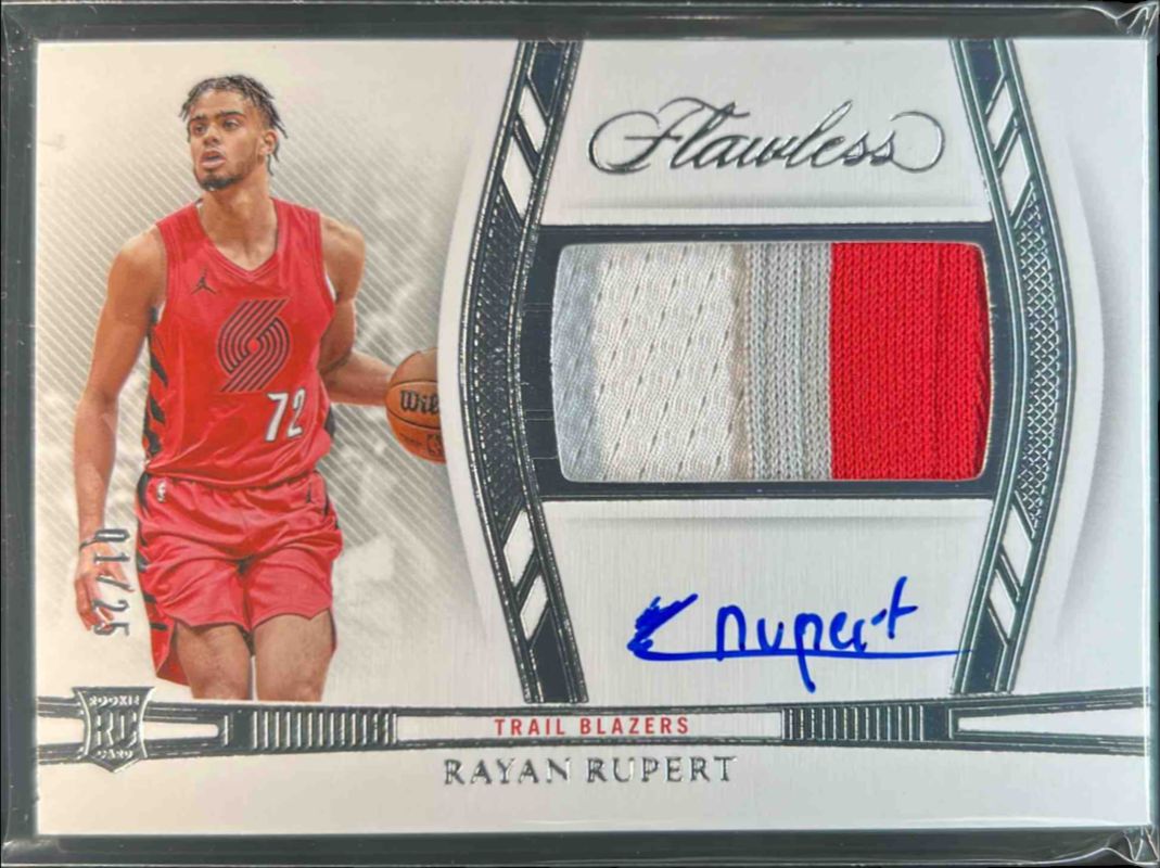 2023 Flawless #HPA-RRP Horizontal Patch Autographs /25