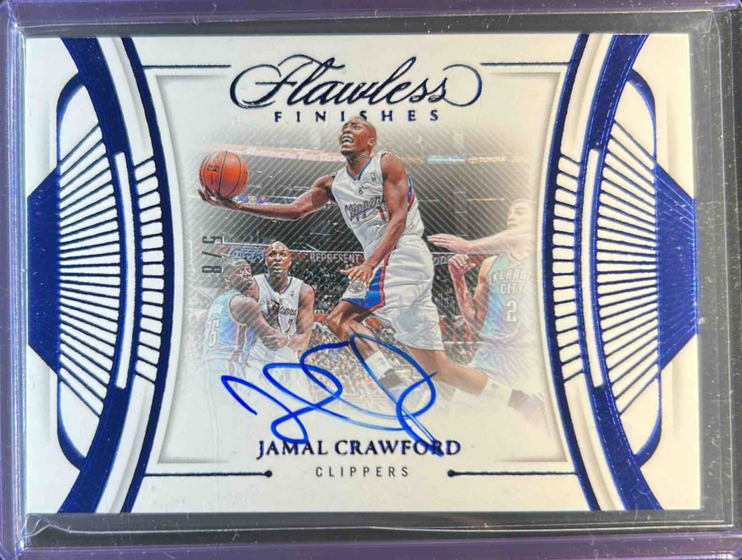 2023 Flawless #FF-JCF Flawless Finishes - Blue /8