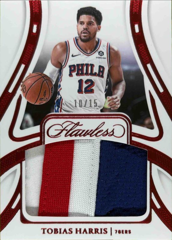 2023 Flawless #PAT-TBH Patches - Ruby /15