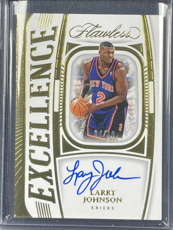 2023 Flawless #ES-LJO Excellence Signatures - Gold /10