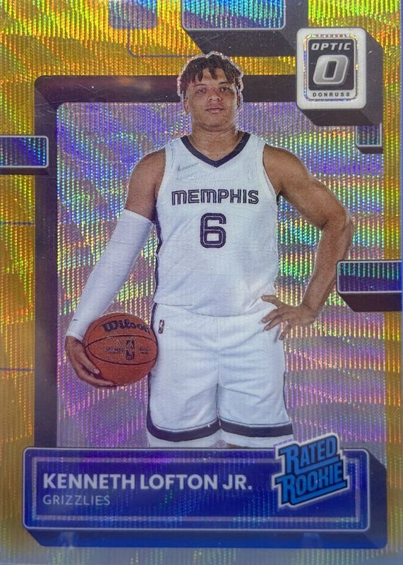 2022 Optic #202 Gold Wave /10