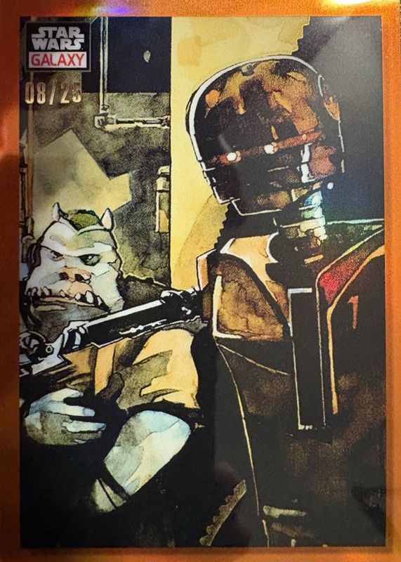 2023 Topps Chrome Star Wars Galaxy #20 Orange Refractor /25