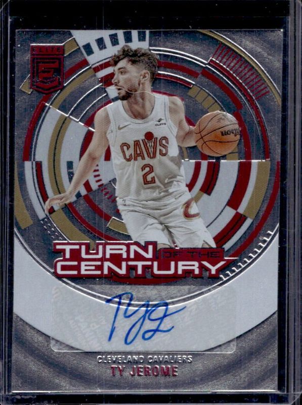 2023 Elite #TCS-TYJ Turn of the Century Signatures