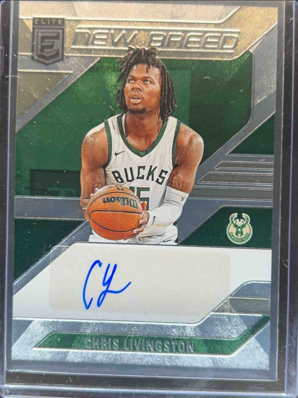 2023 Elite #NB-LIV New Breed Autographs