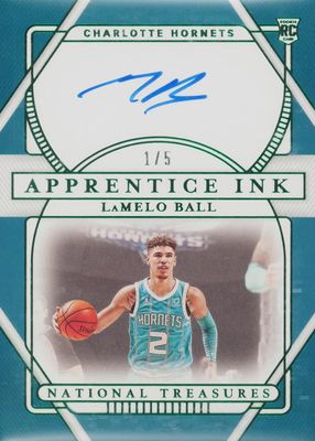 2020 National Treasures #API-LBL Apprentice Ink - Emerald /5