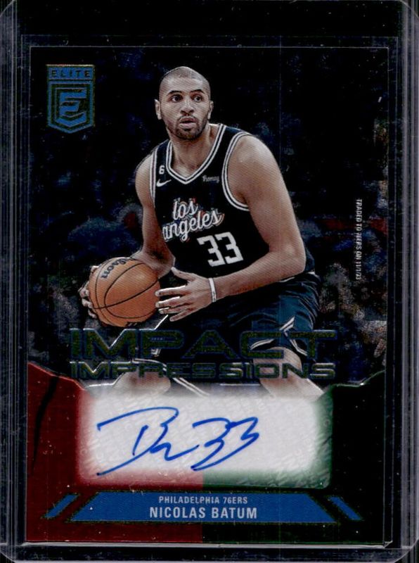 2023 Elite #II-NIC Impact Impressions - International Red & Green