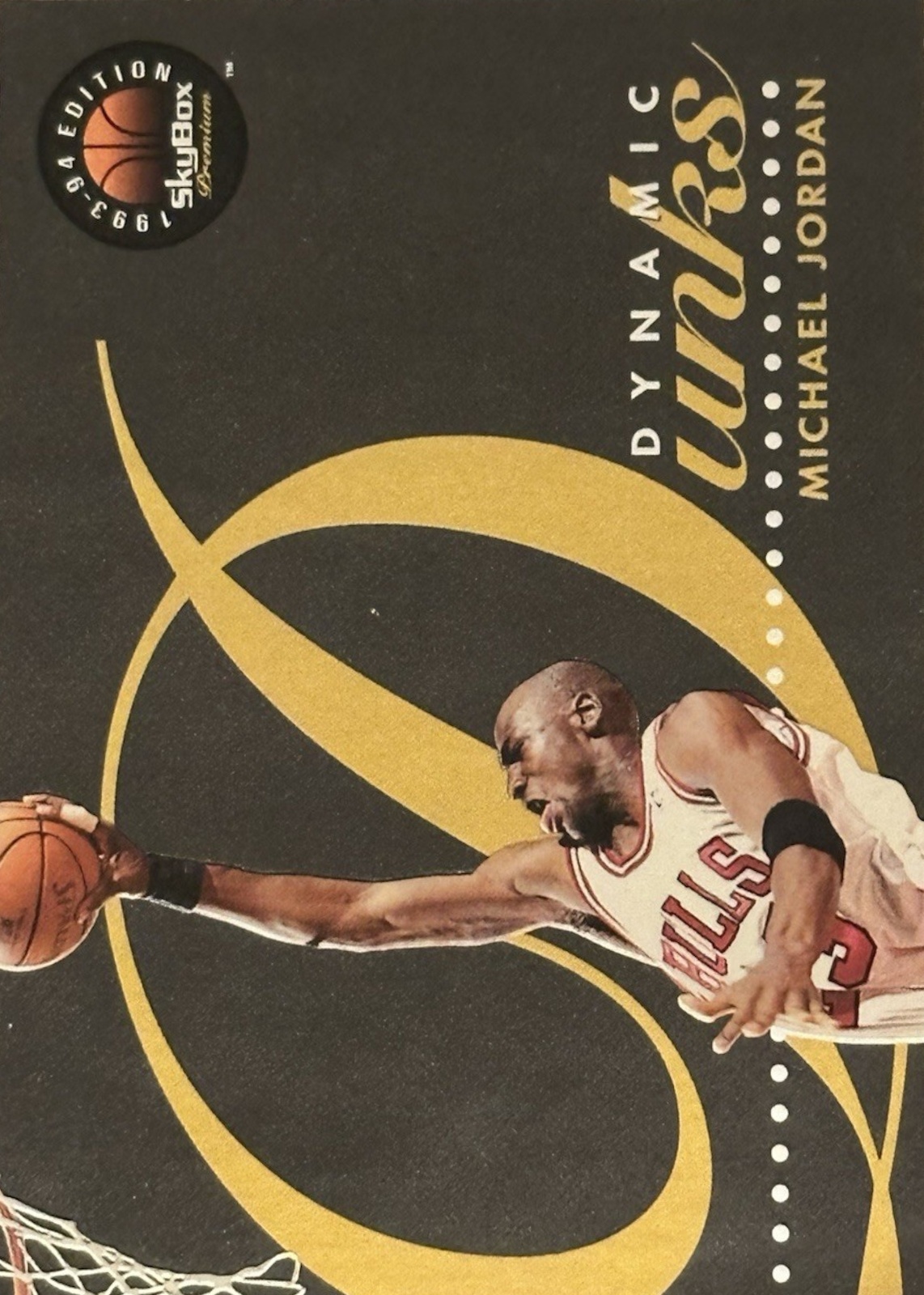 Michael Jordan 1993 Skybox Premium #D4 Dynamic Dunks Price Guide ...