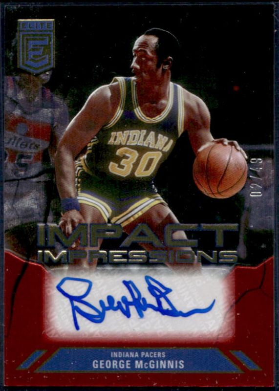 2023 Elite #II-GEO Impact Impressions - Red /49