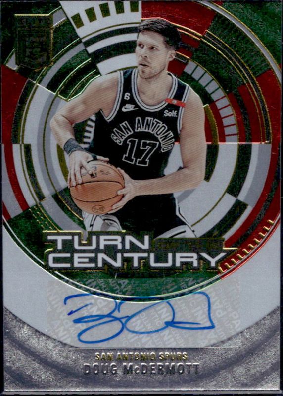 2023 Elite #TCS-DMD Turn of the Century Signatures - International Red & Green