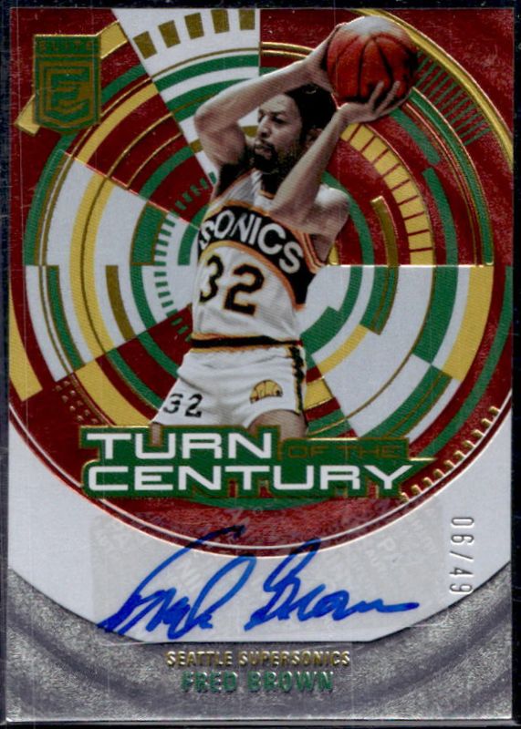 2023 Elite #TCS-FBS Turn of the Century Signatures - Red /49