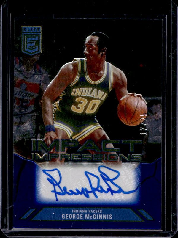 2023 Elite #II-GEO Impact Impressions - Blue /25