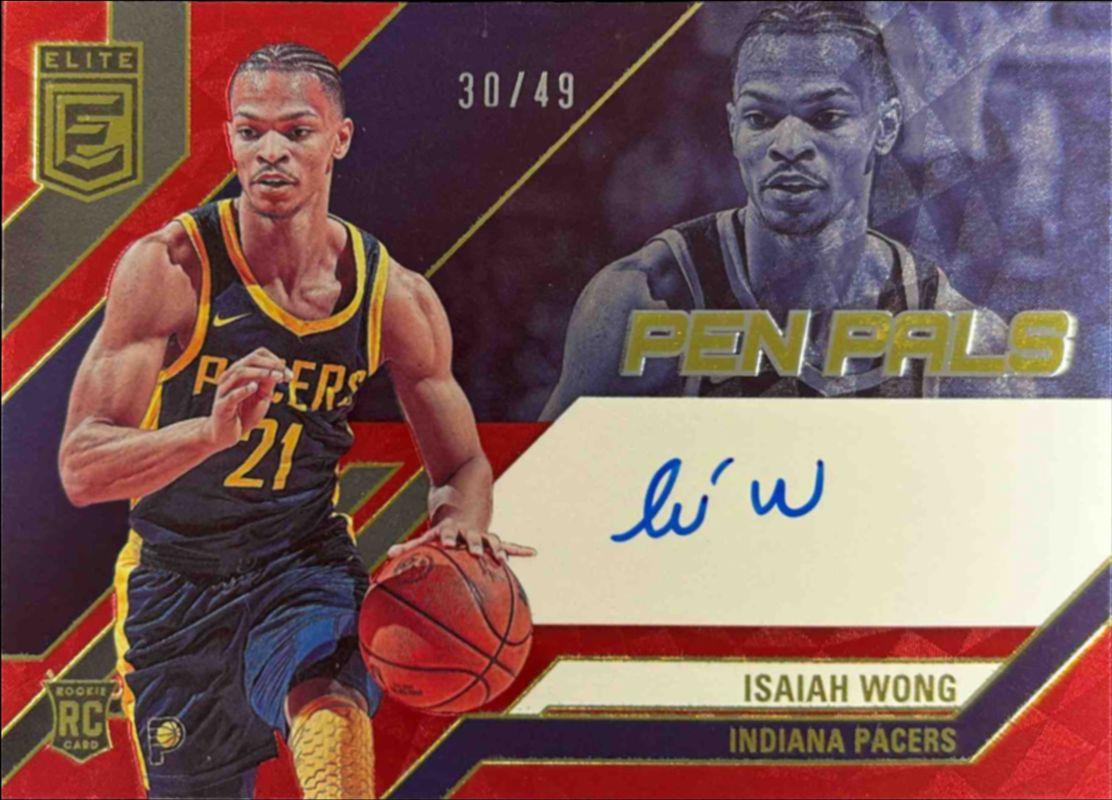 2023 Elite #PP-WON Pen Pals - Red /49