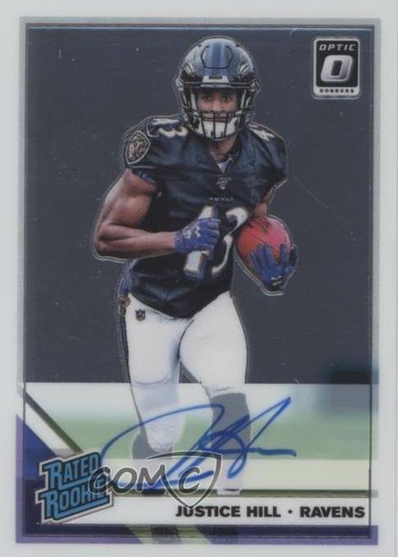 2019 Optic #183 Rated Rookie Autographs (/50)