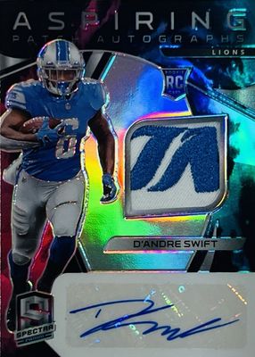 2020 Spectra #5 Aspiring Patch Autographs - Nebula /2