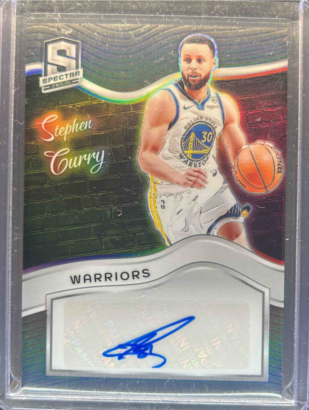Stephen Curry 2023 Spectra #CG-SCY Colorgraphs /49 Price Guide