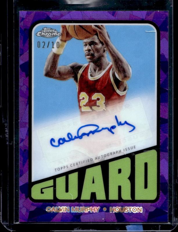 2023 Topps Chrome Sapphire Edition #TA-CM 1972 Topps Autographs - Purple /10